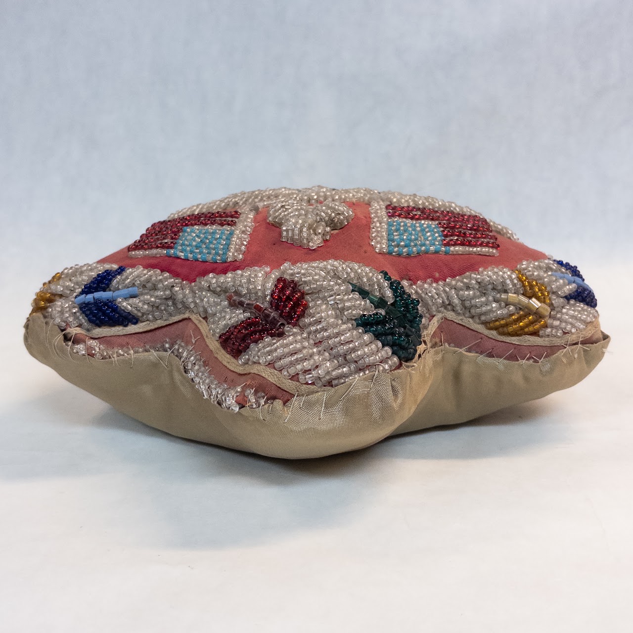 Iroquois Beaded Antique Pin Cushion