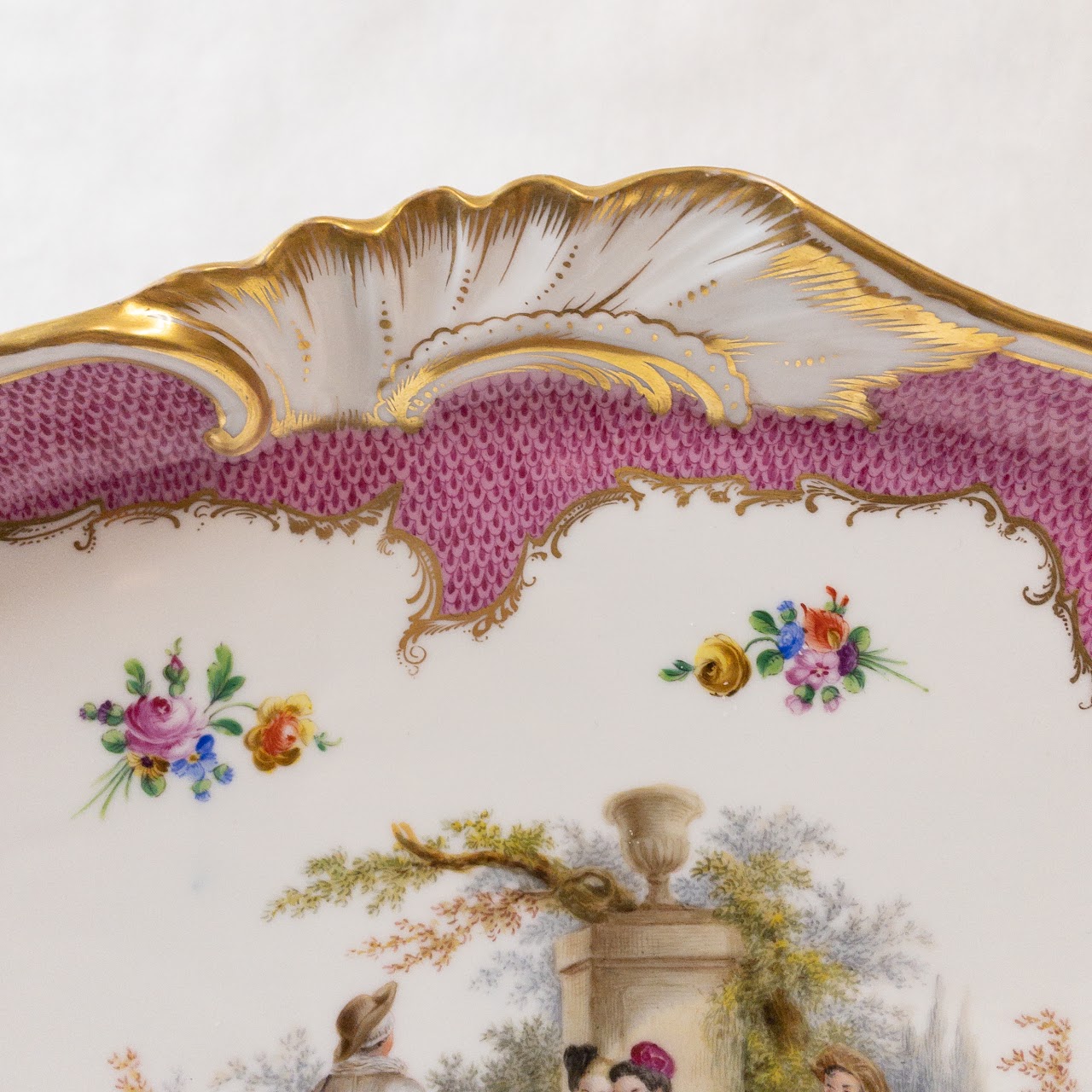 Meissen Porcelain Serving Tray