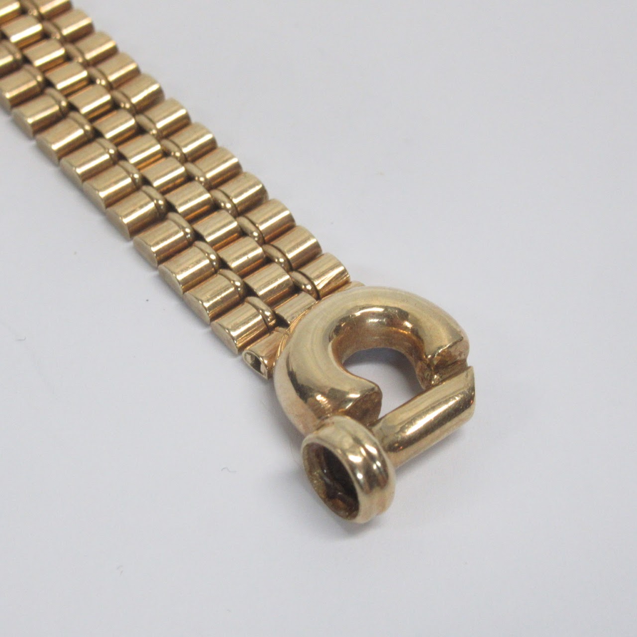 14K Gold Heavy Bracelet