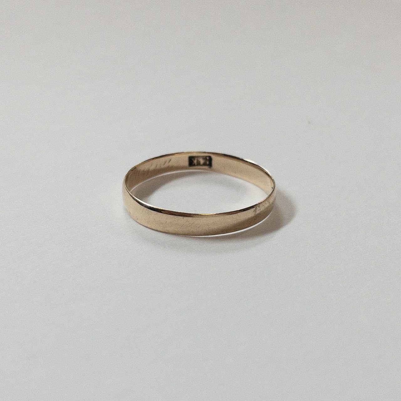 14K Gold Band Ring