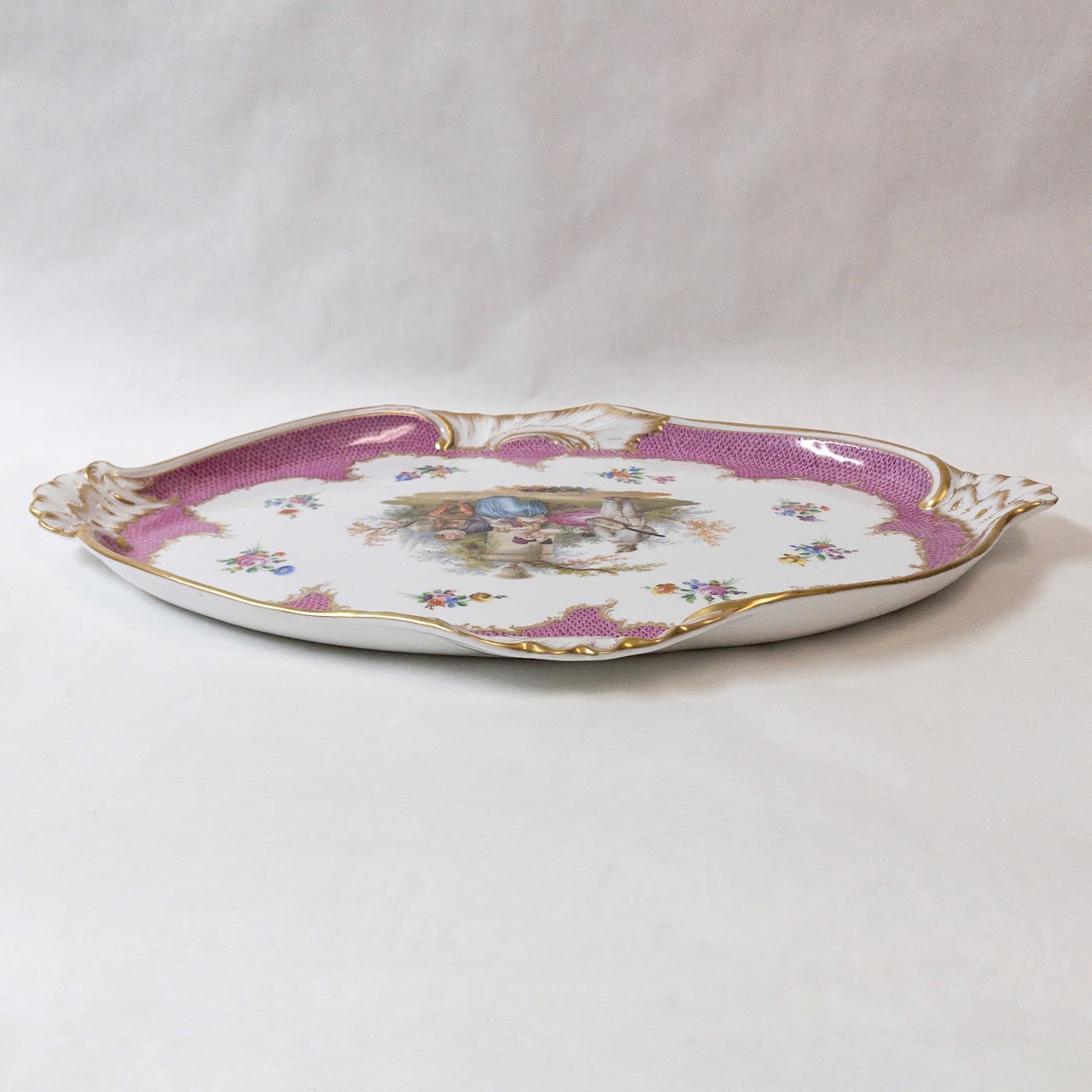 Meissen Porcelain Serving Tray