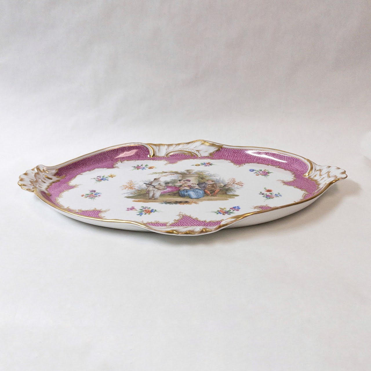 Meissen Porcelain Serving Tray