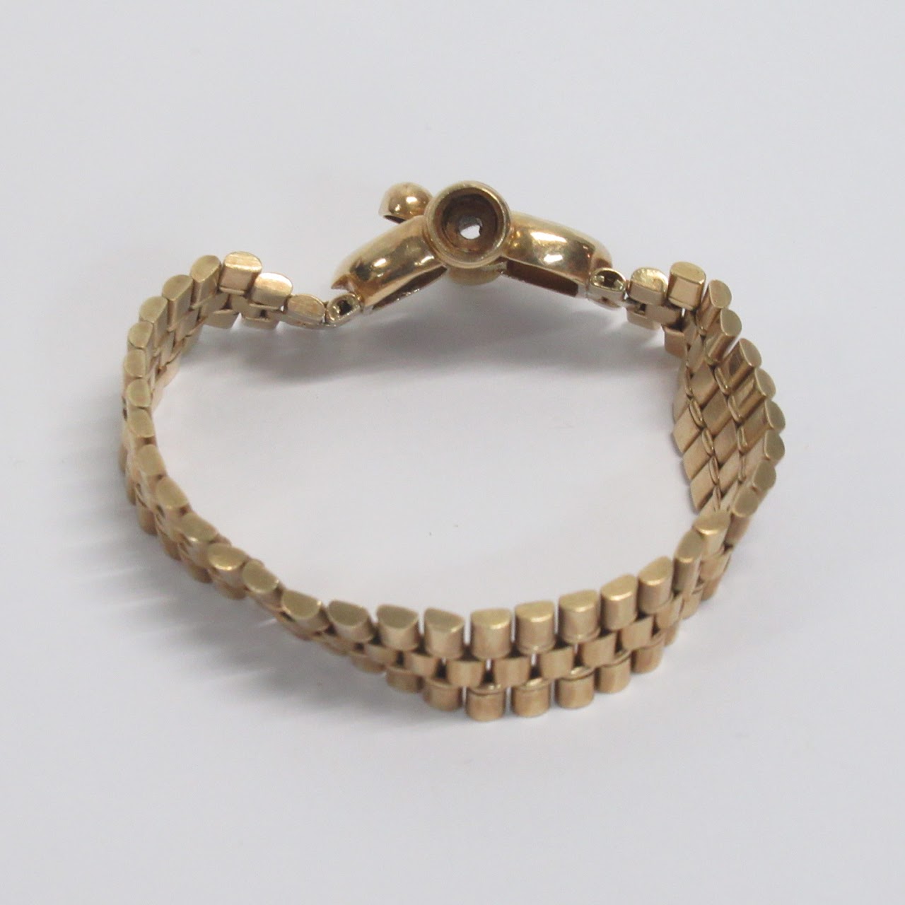 14K Gold Heavy Bracelet