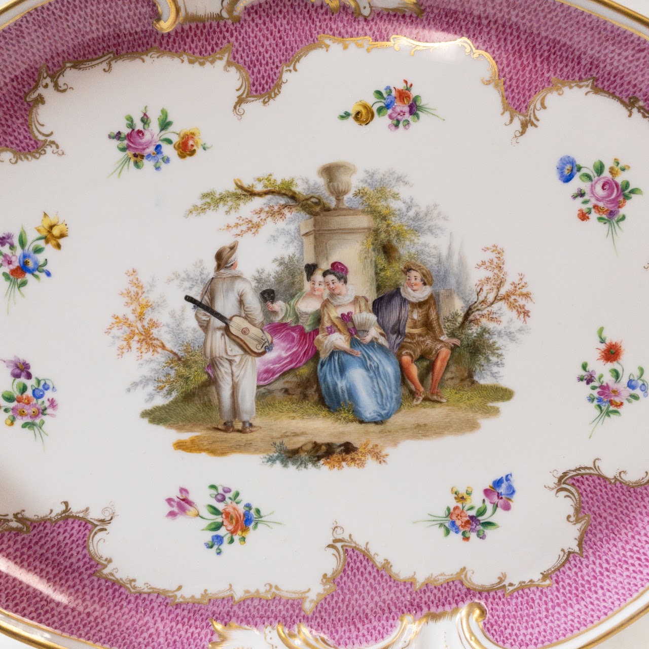 Meissen Porcelain Serving Tray