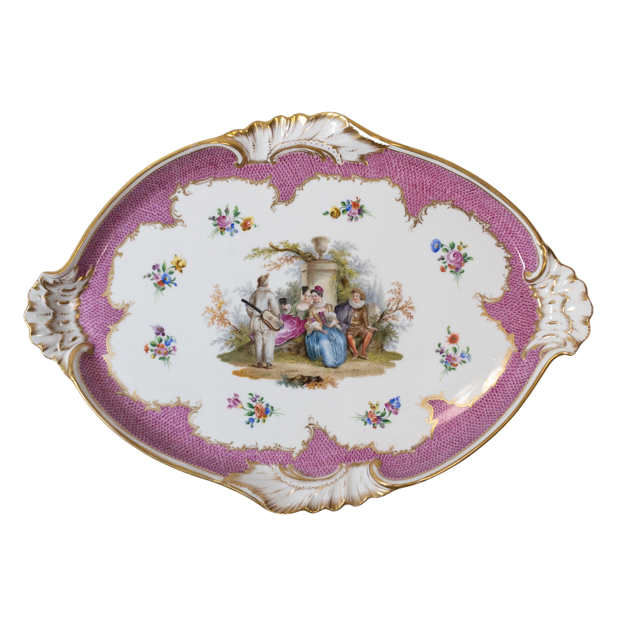 Meissen Porcelain Serving Tray