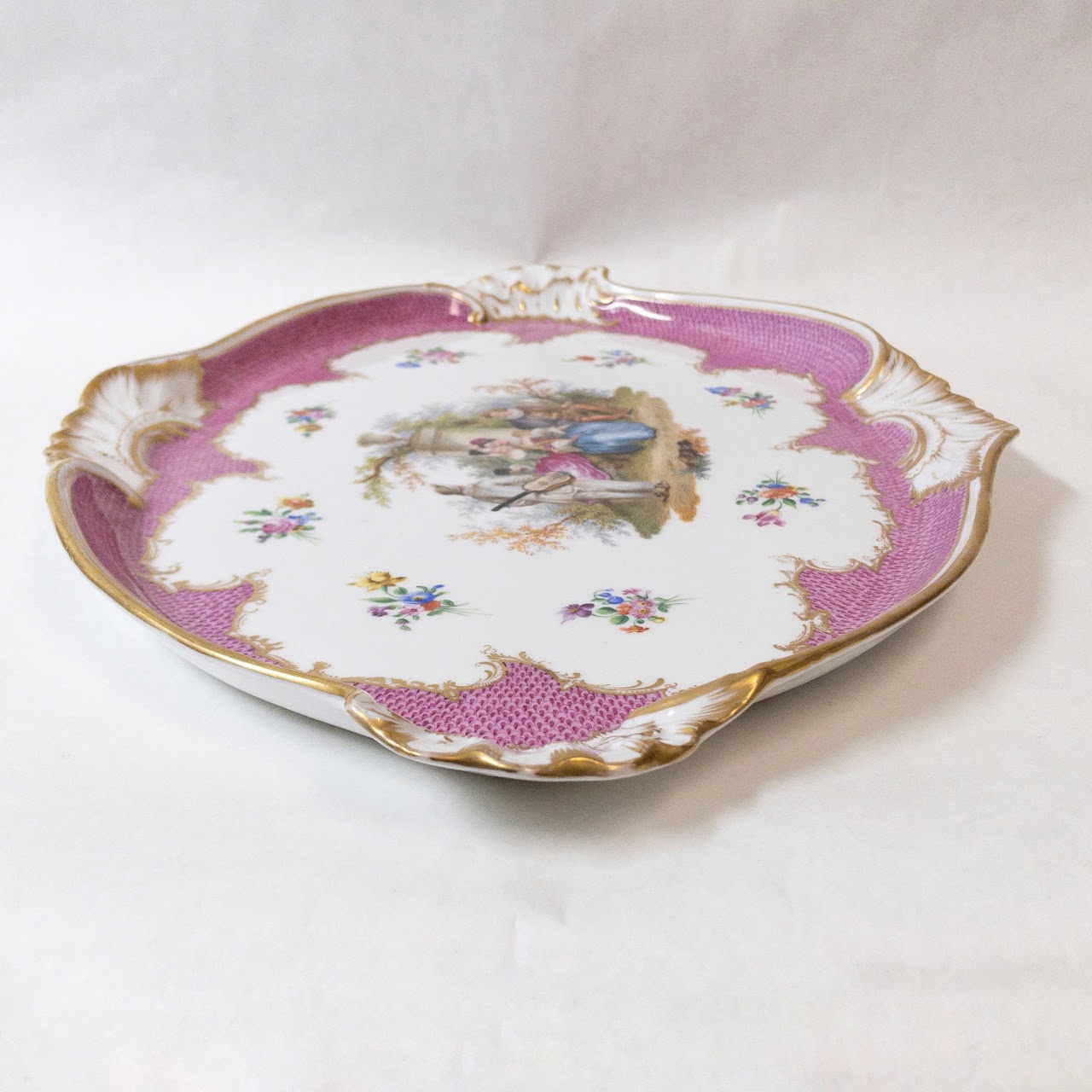 Meissen Porcelain Serving Tray