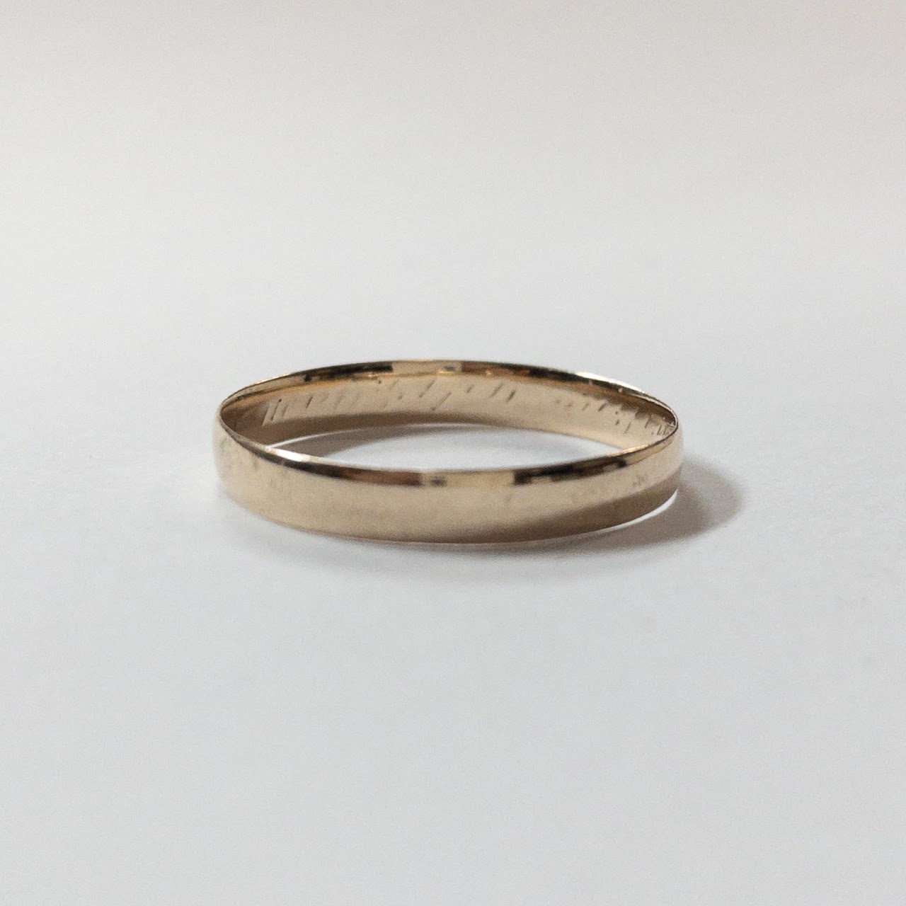 14K Gold Band Ring