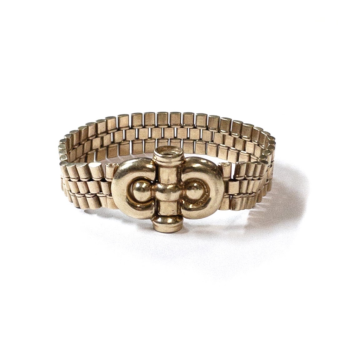 14K Gold Heavy Bracelet