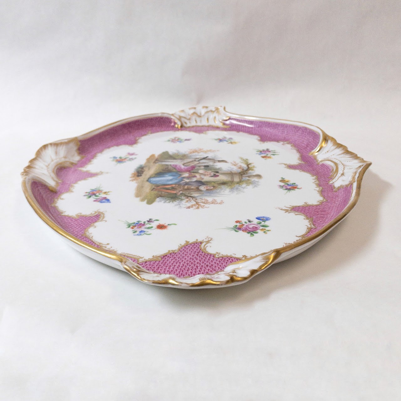 Meissen Porcelain Serving Tray