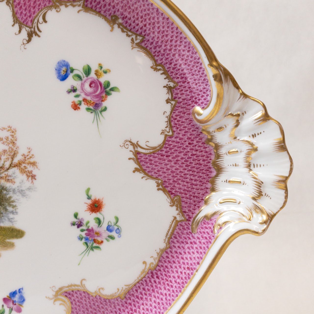 Meissen Porcelain Serving Tray