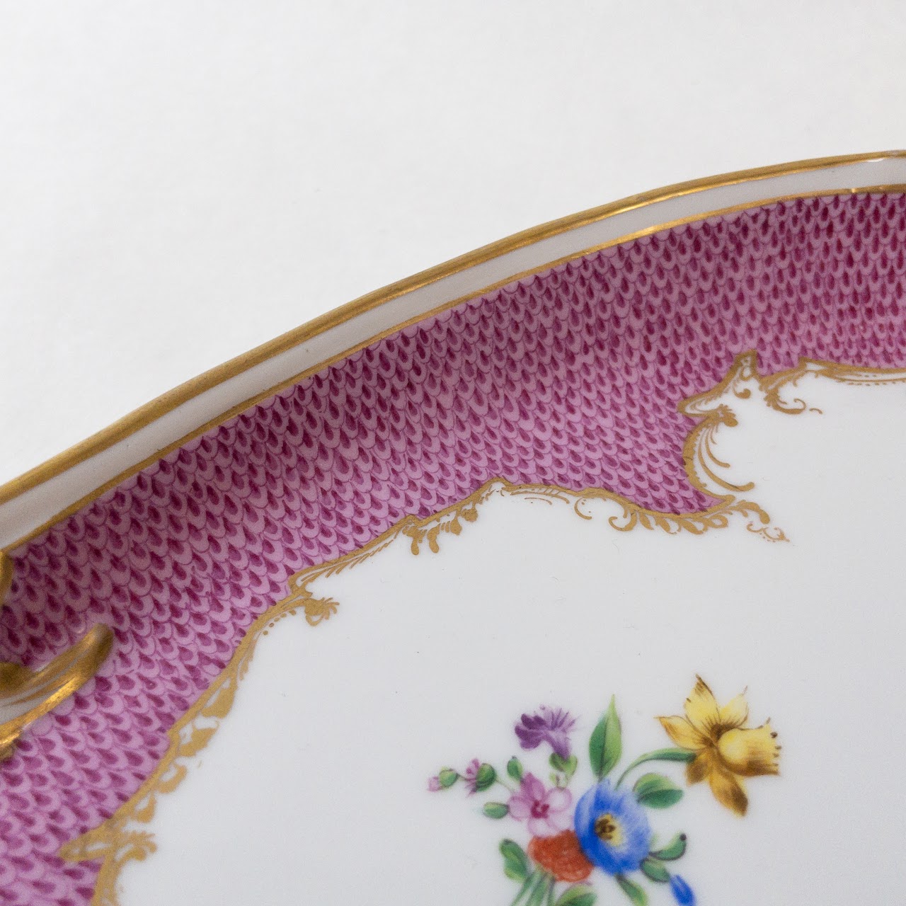 Meissen Porcelain Serving Tray