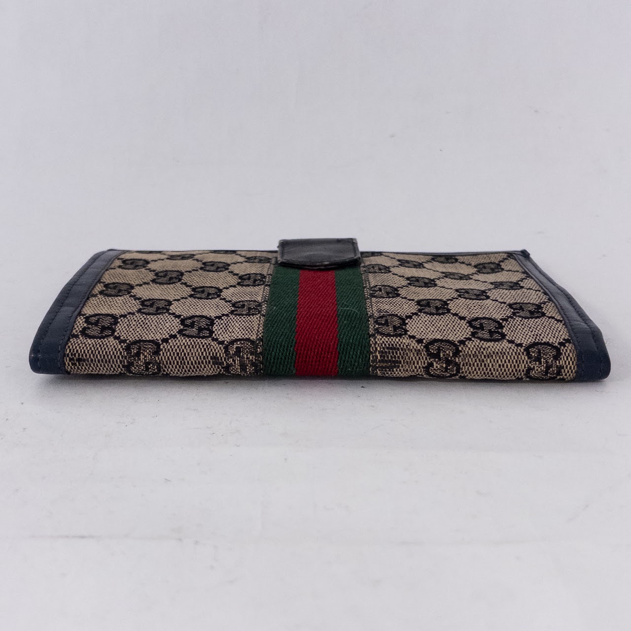 Vintage Gucci GG House Web Breast Wallet