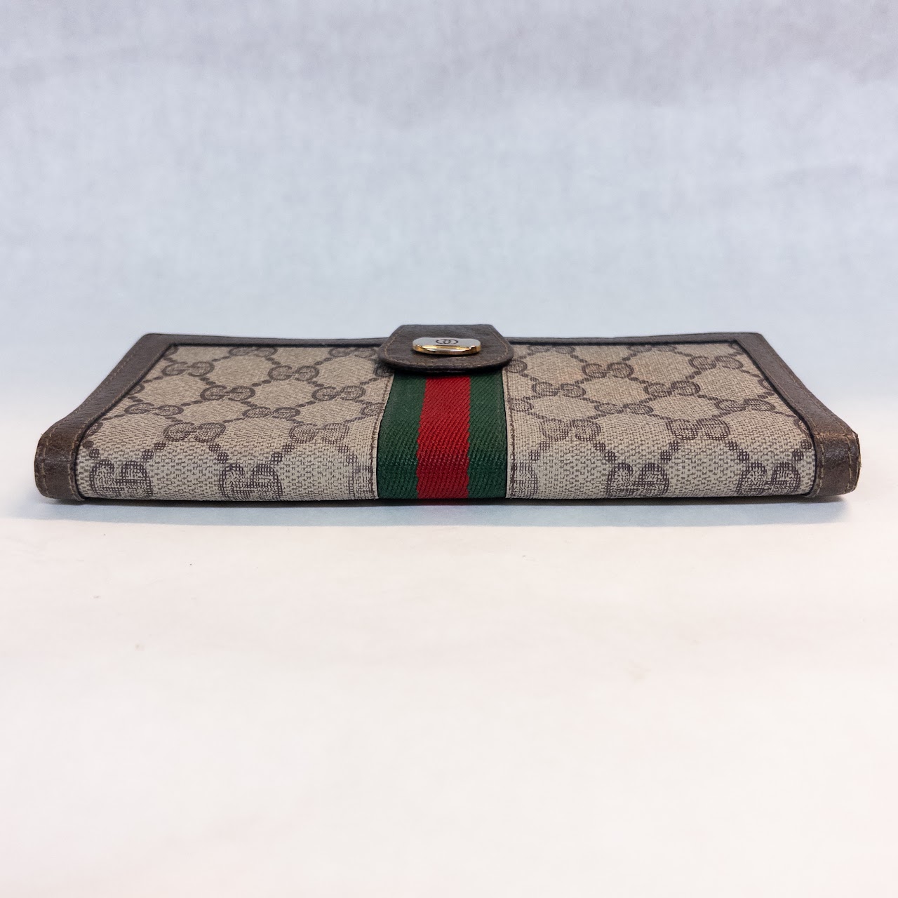 Gucci GG Sherry Supreme Bi-Fold Wallet