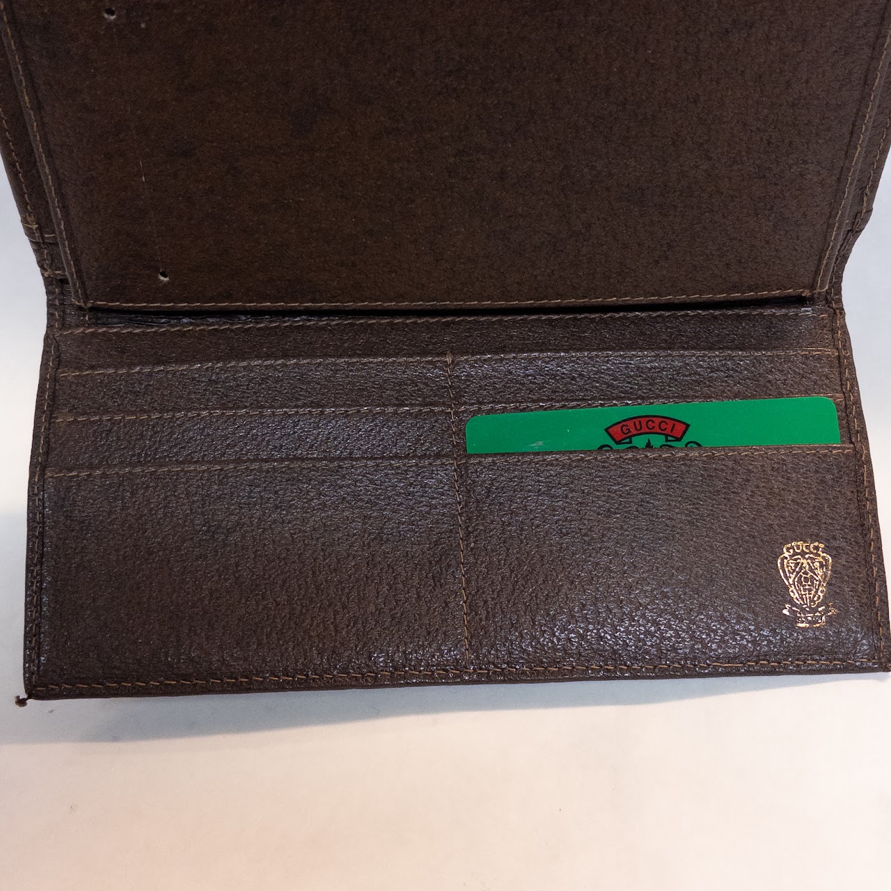 Gucci GG Sherry Supreme Bi-Fold Wallet