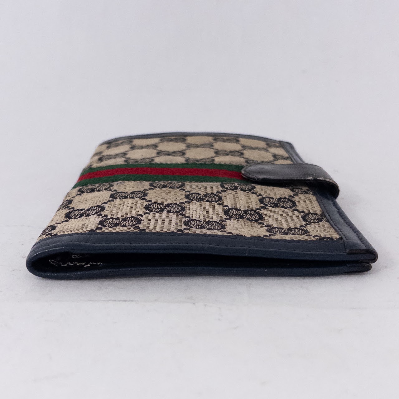 Vintage Gucci GG House Web Breast Wallet