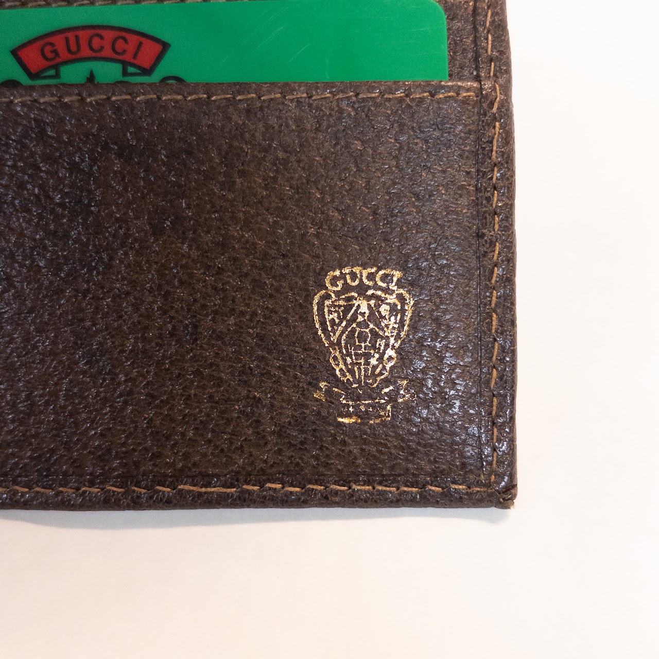 Gucci GG Sherry Supreme Bi-Fold Wallet