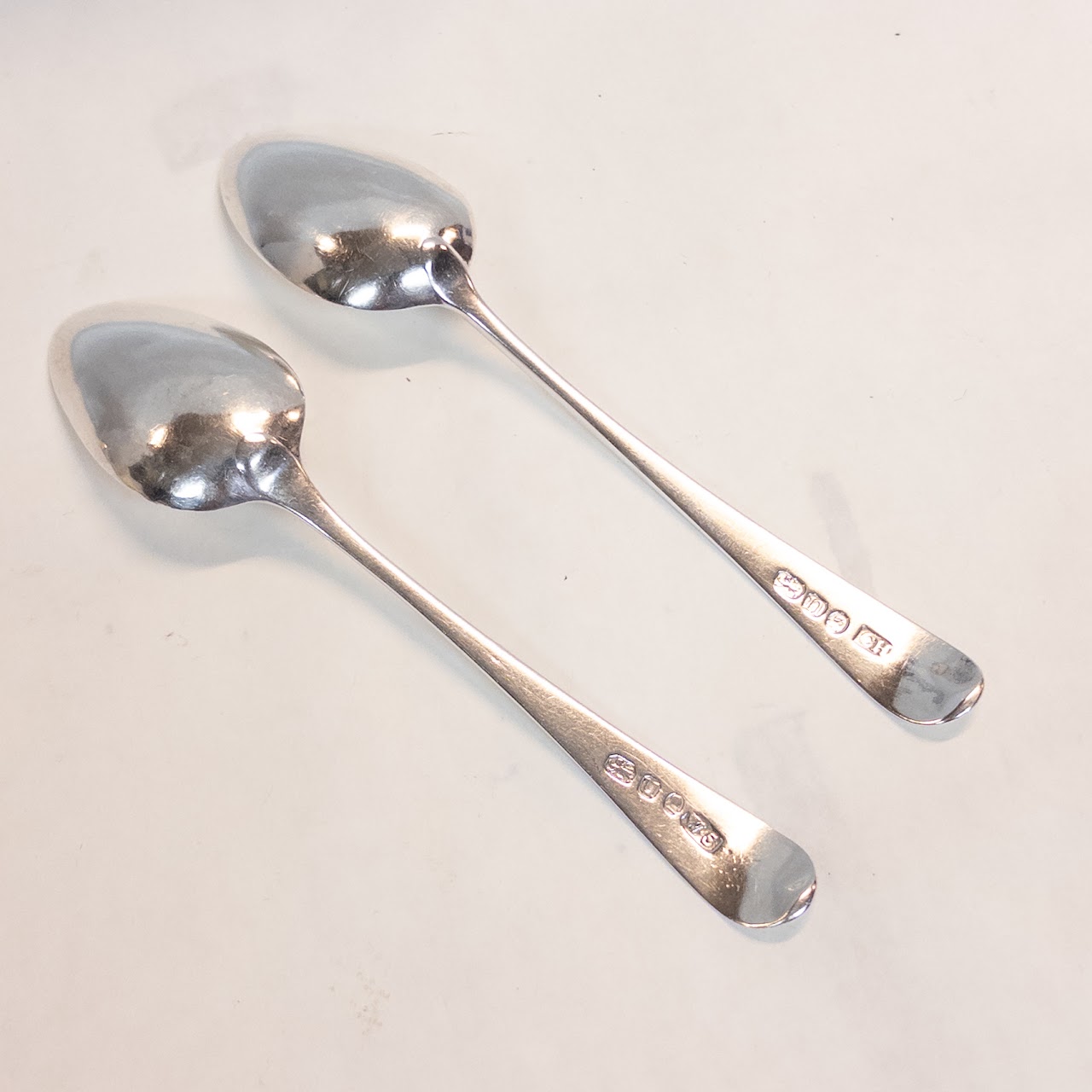 Sterling Silver Set of 10 Dessert Spoons