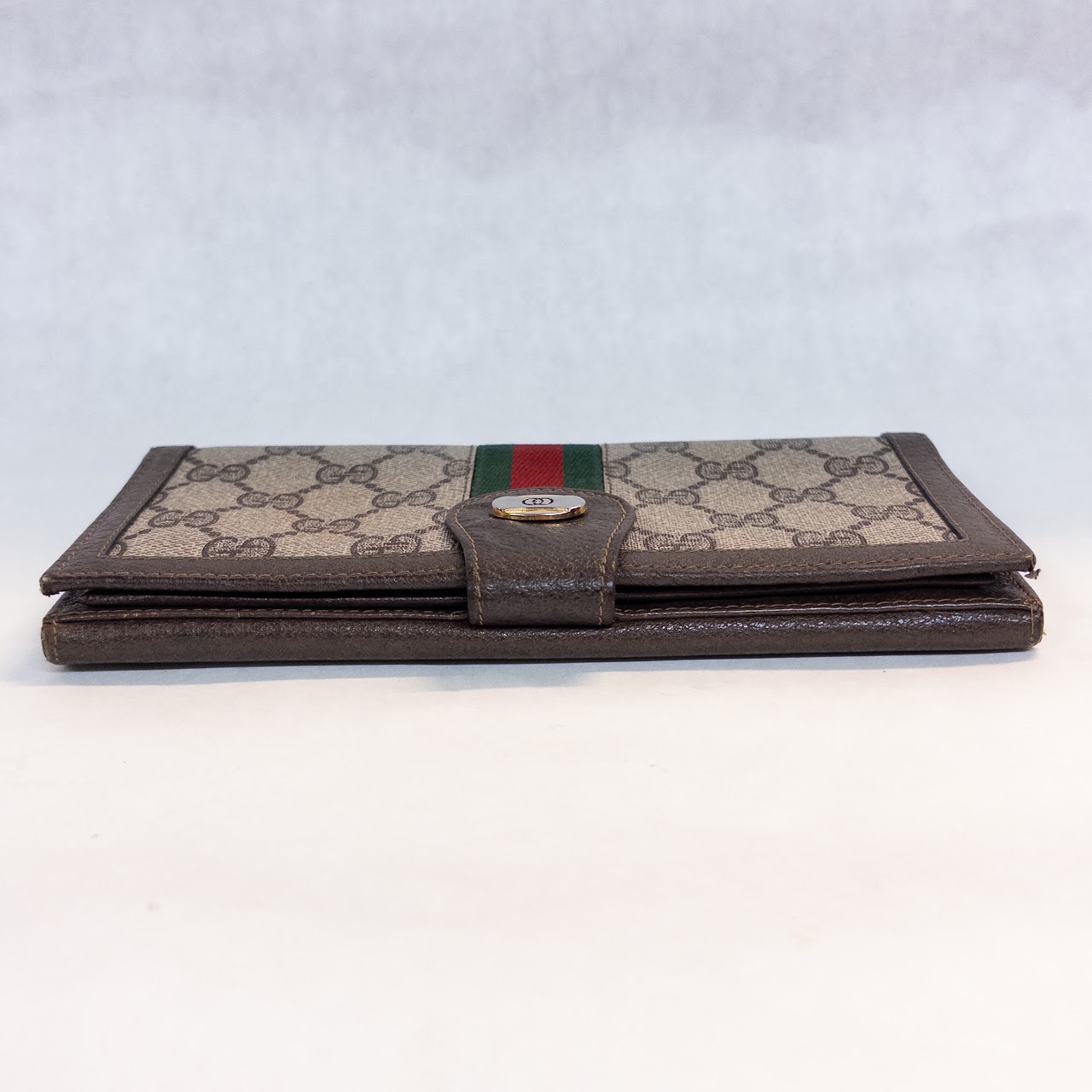 Gucci GG Sherry Supreme Bi-Fold Wallet