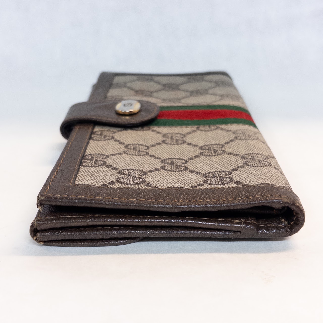 Gucci GG Sherry Supreme Bi-Fold Wallet