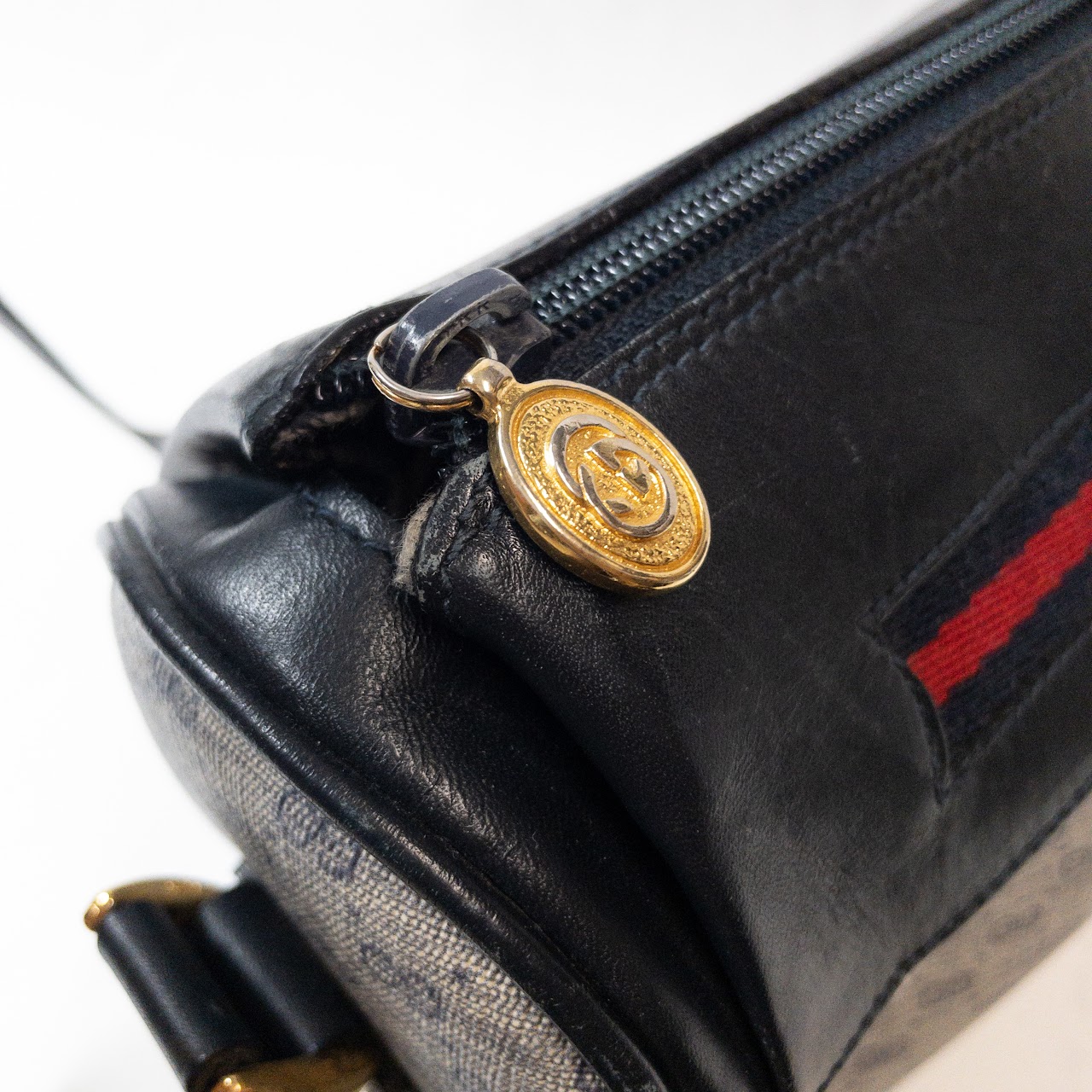 Gucci Vintage Monogrammed Crossbody Bag