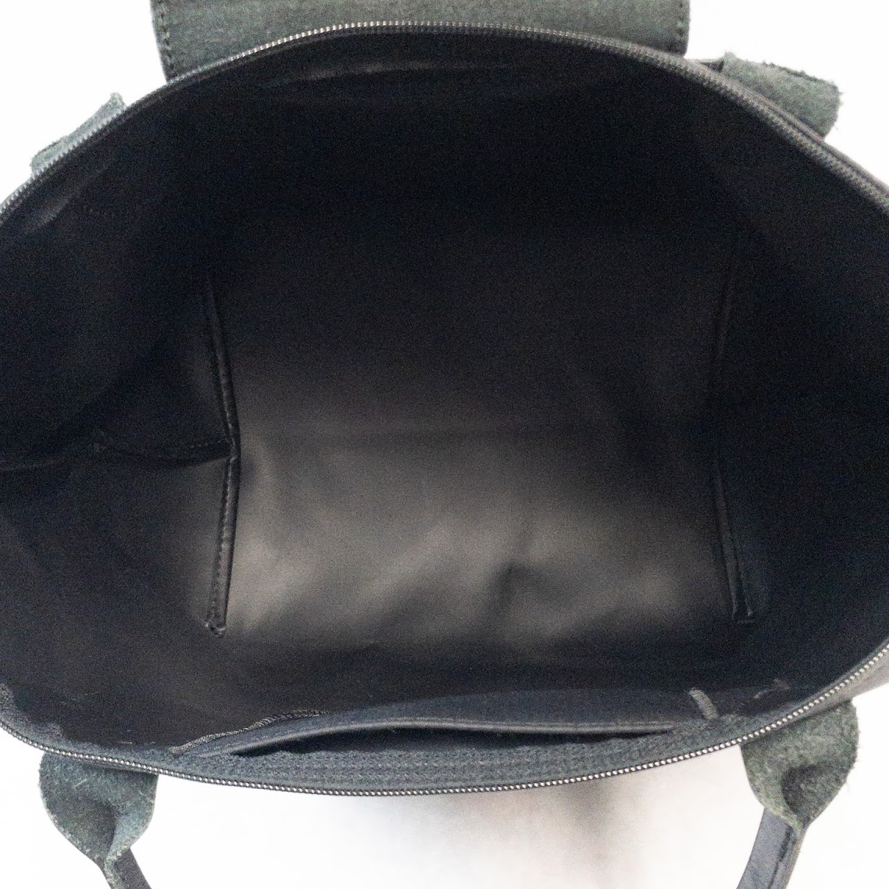 Longchamp Black Nylon Tote Bag