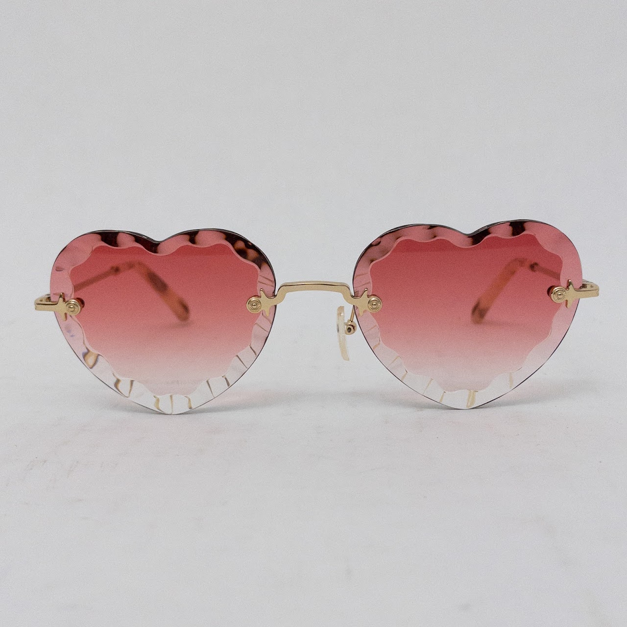 Chloé Heart Shaped Sunglasses