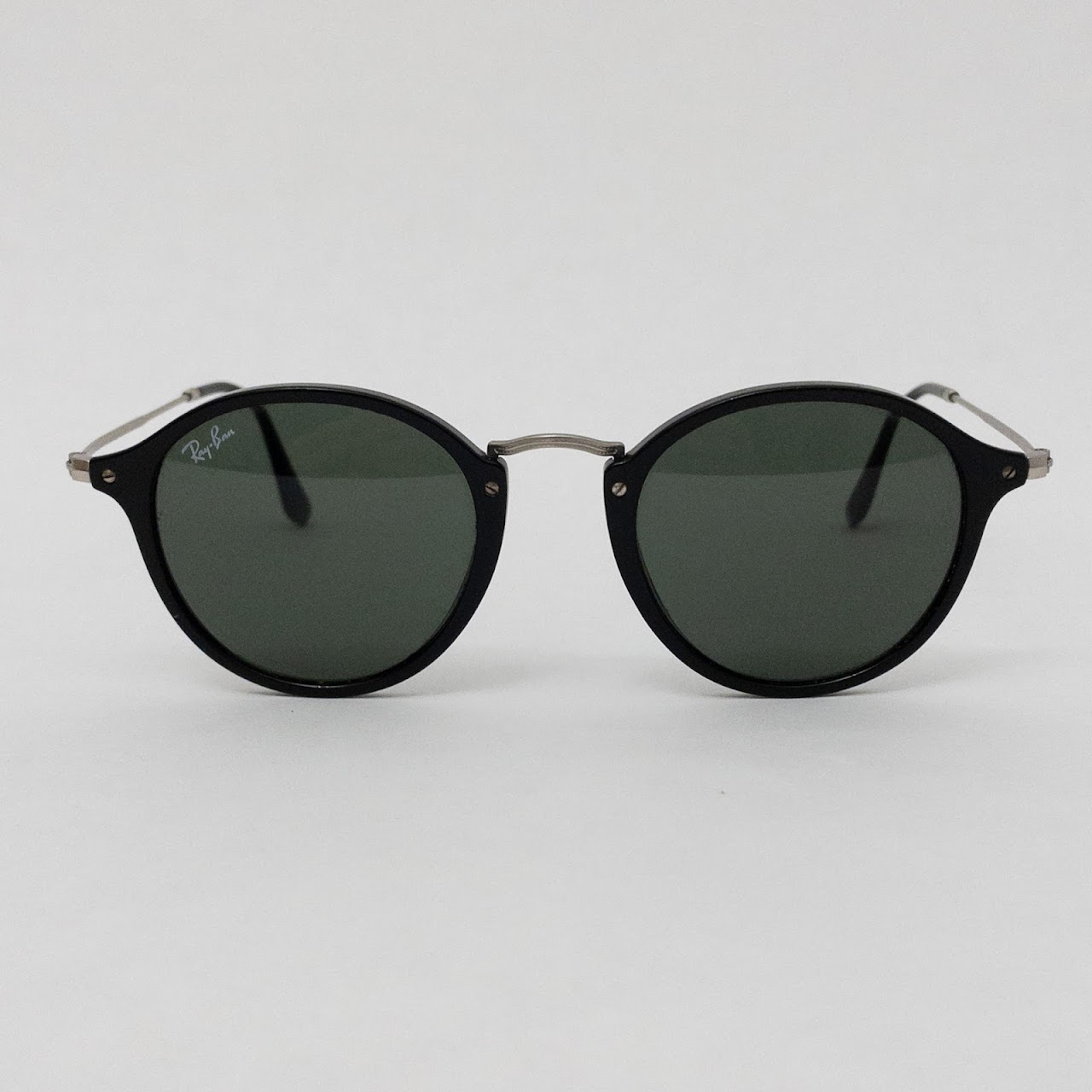 Ray- Ban Round Fleck Sunglasses