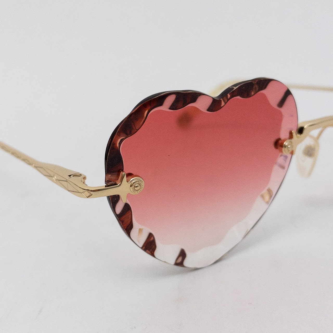 Chloé Heart Shaped Sunglasses