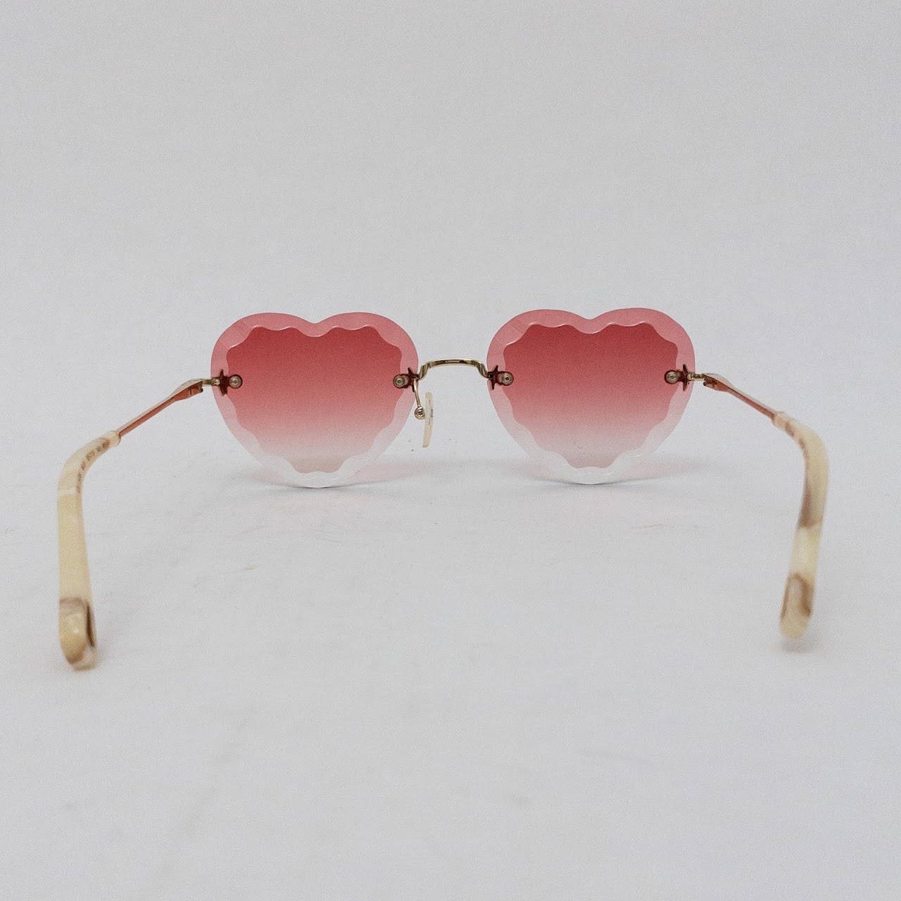 Chloé Heart Shaped Sunglasses