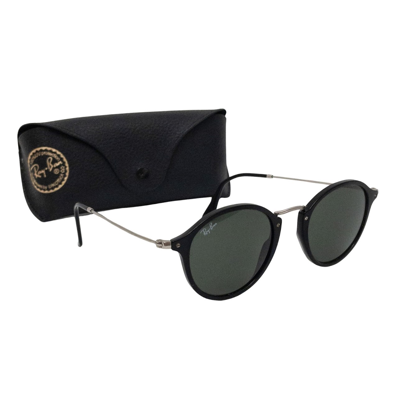 Ray- Ban Round Fleck Sunglasses