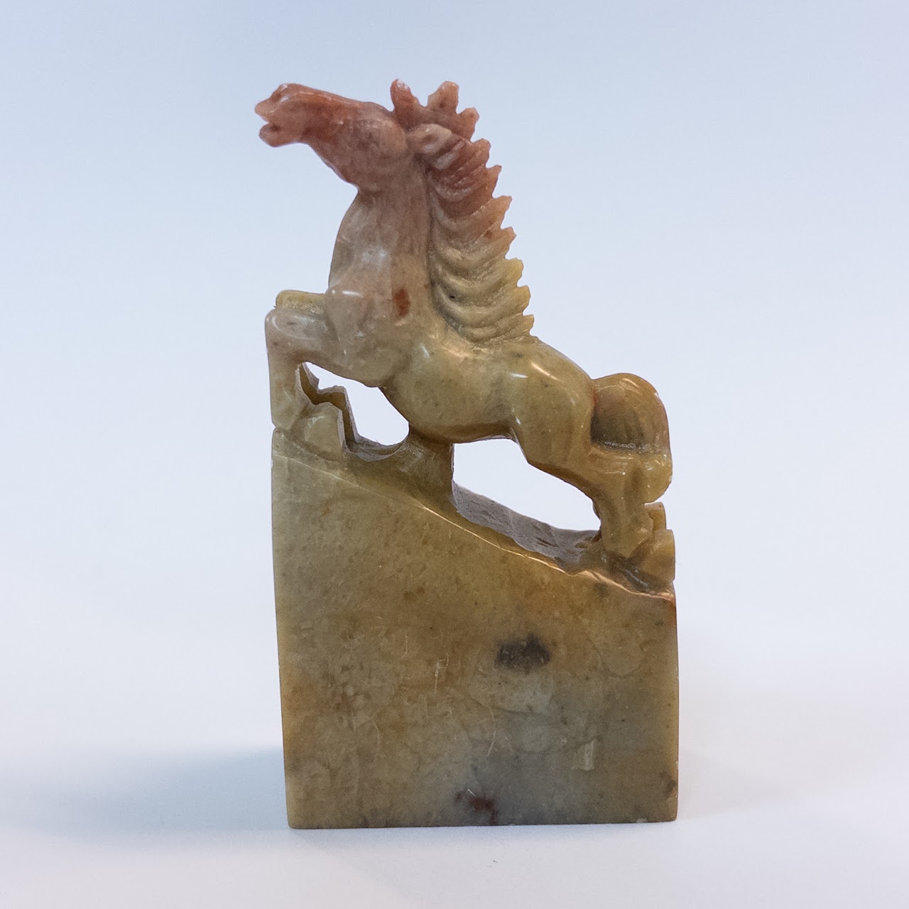 Chinese Jade Fengshui Horse Letter Stamp