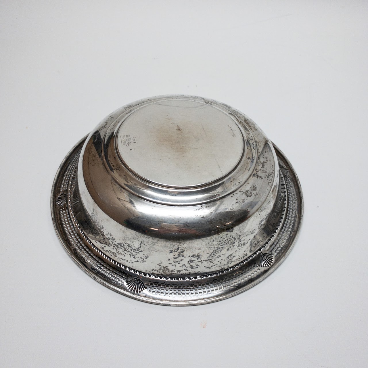 Sterling Silver Pierced Rim Bowl