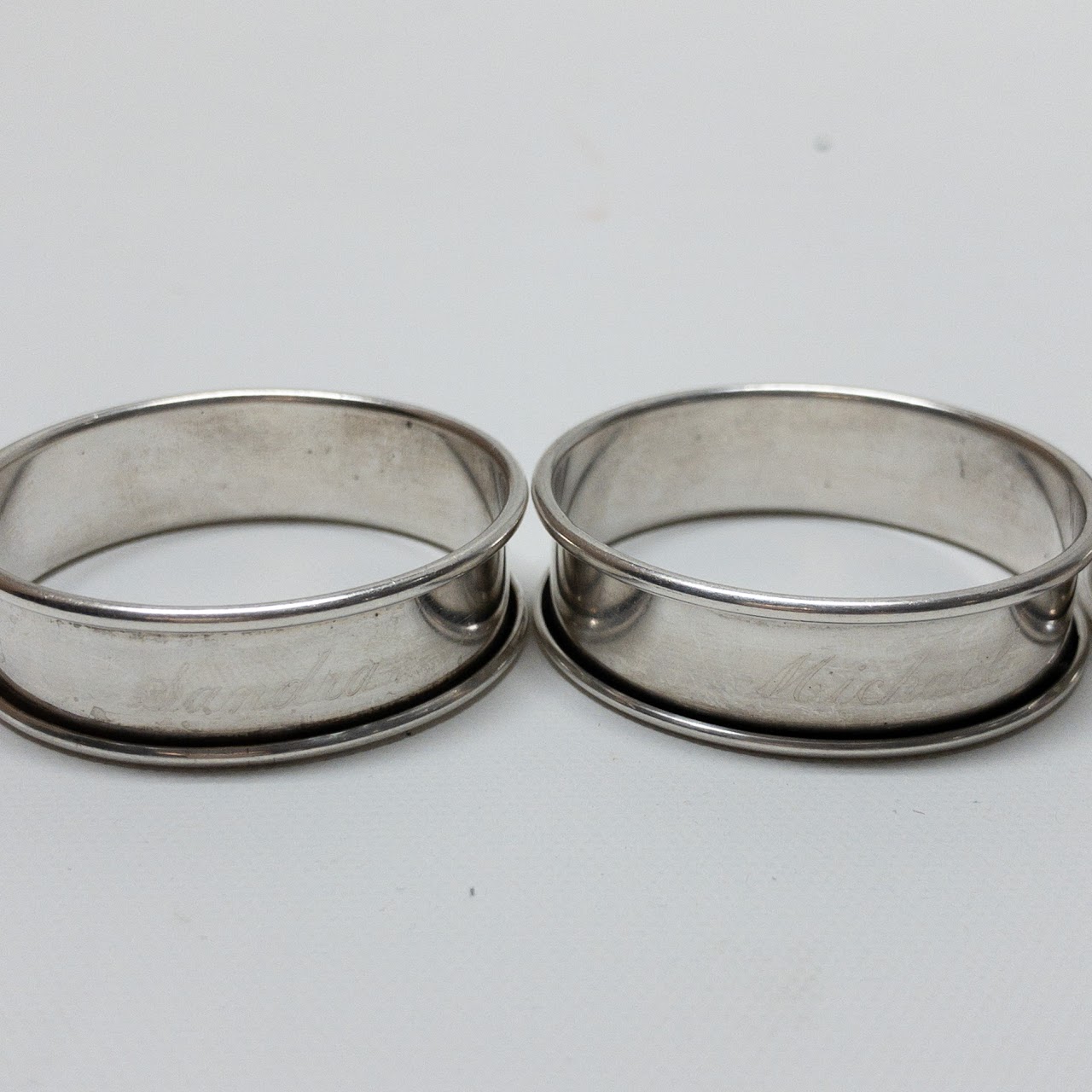 Sterling Silver Reed and Barton Napkin Ring Set