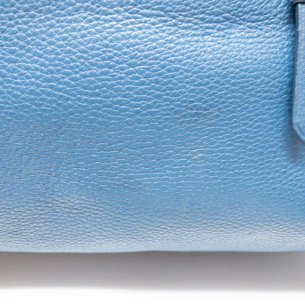 Miu Miu Blue Leather Shoulder Bag