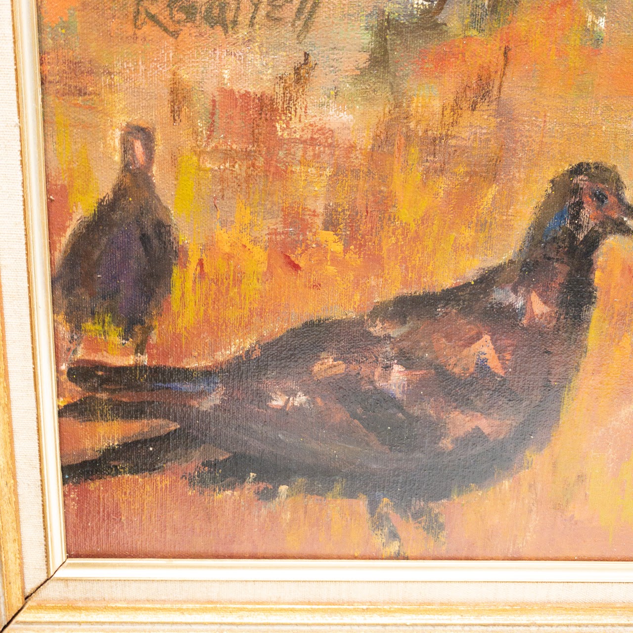 R. Garrett Signed Oil Painting