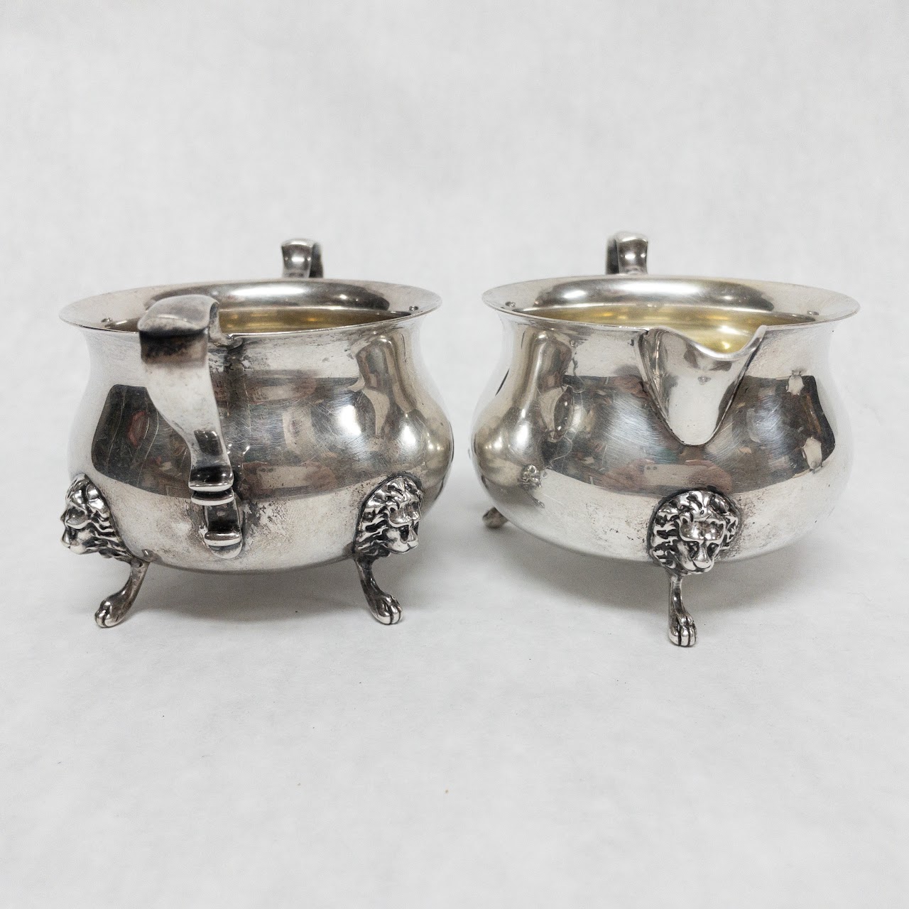 Sterling Silver Sugar & Creamer Set