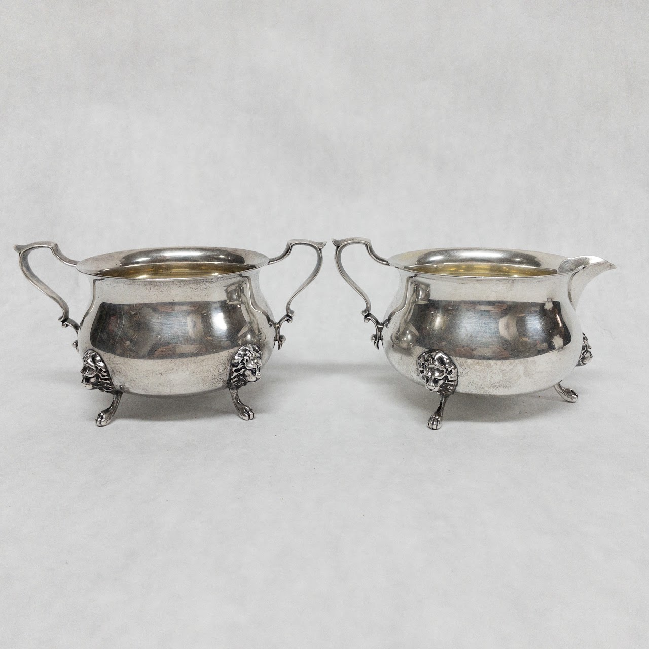 Sterling Silver Sugar & Creamer Set