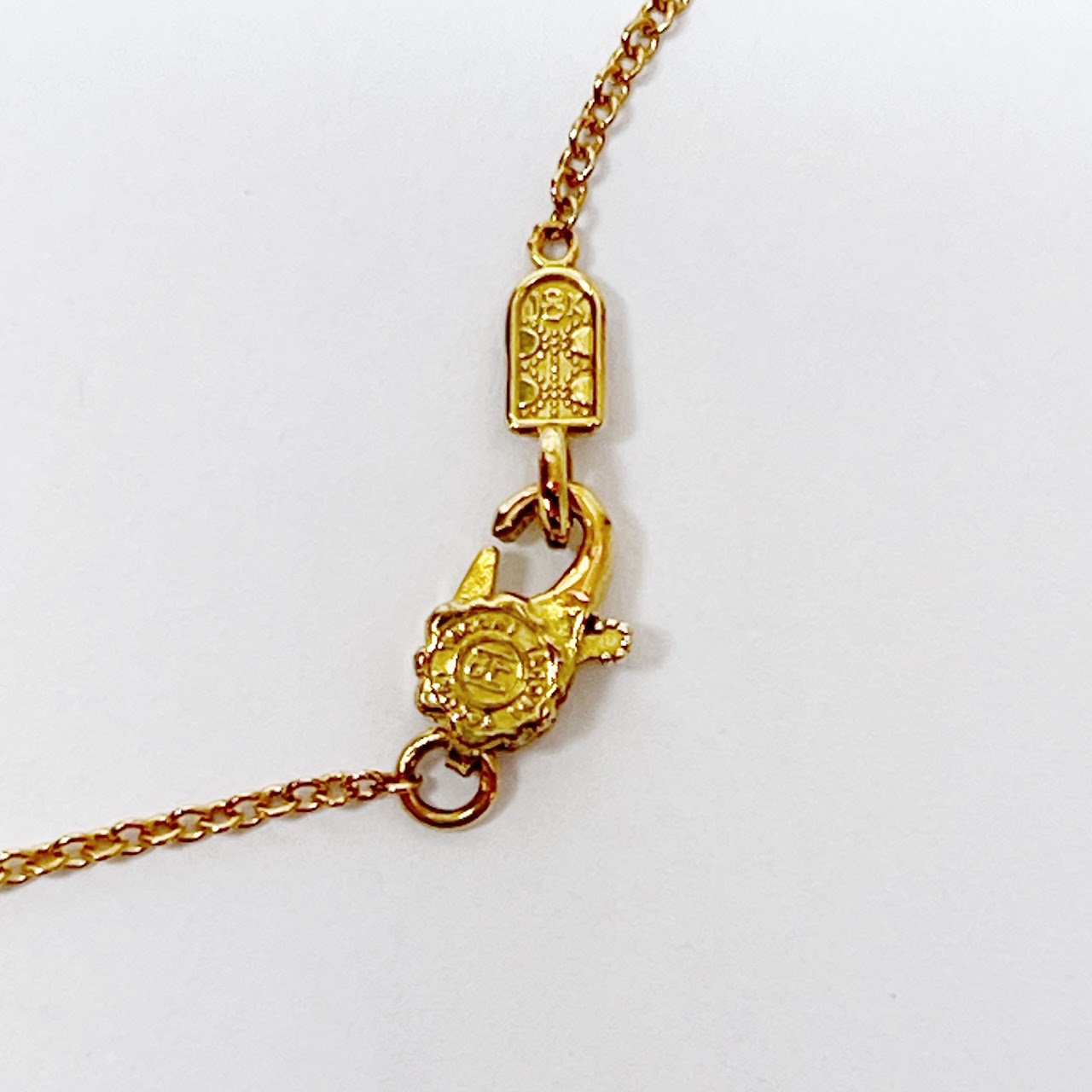 Tacori 18K Gold, Diamond & Topaz Pendant