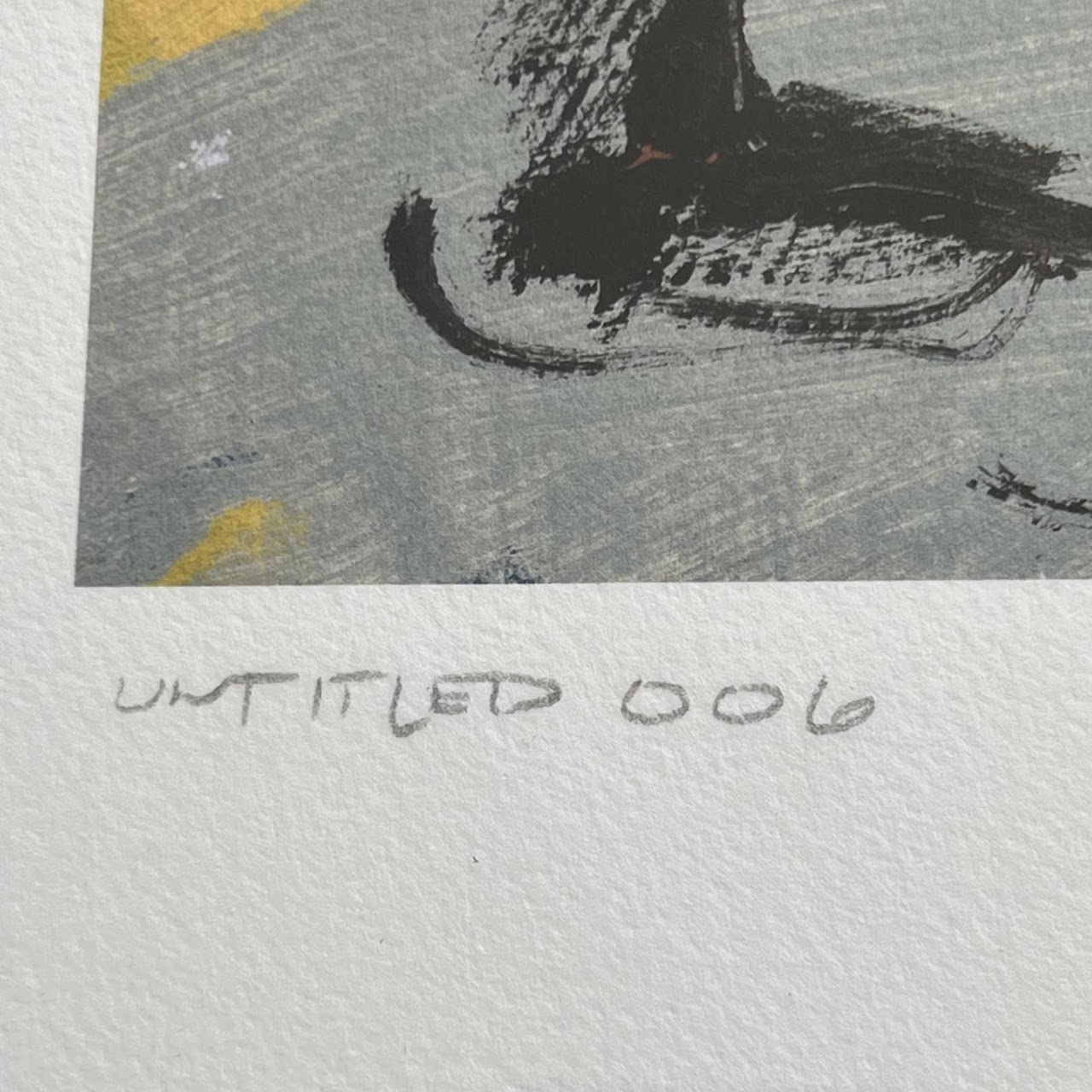 Scott Cilmi 'Untitled 006' Signed Lithograph