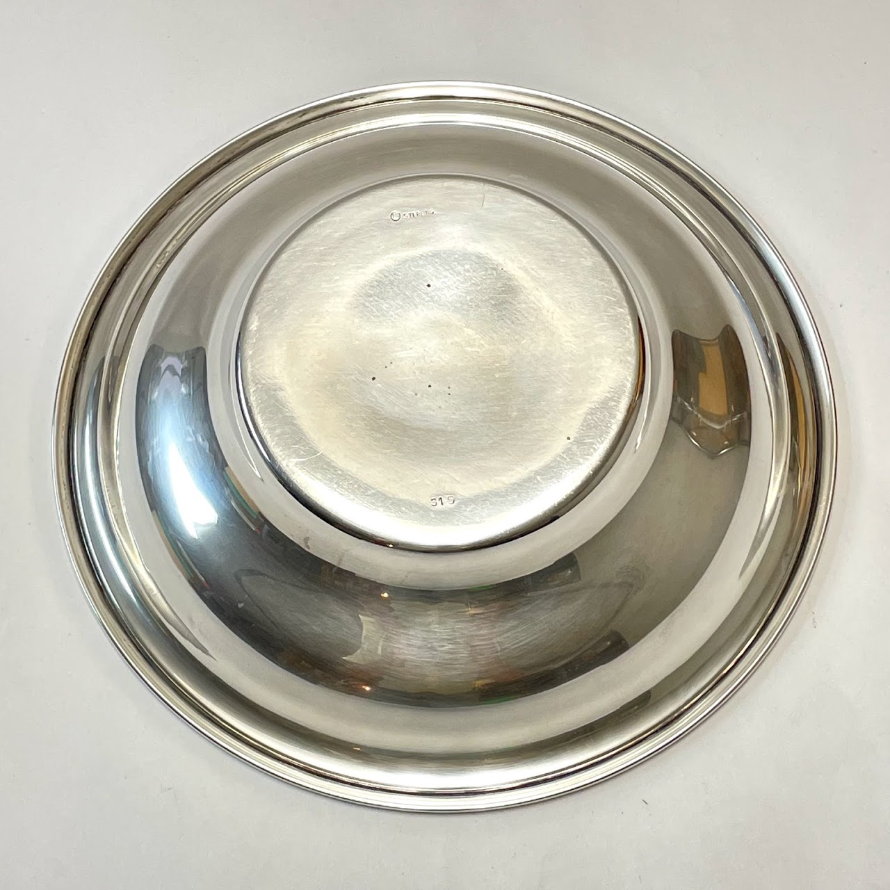 Sterling Silver Rimmed Bowl