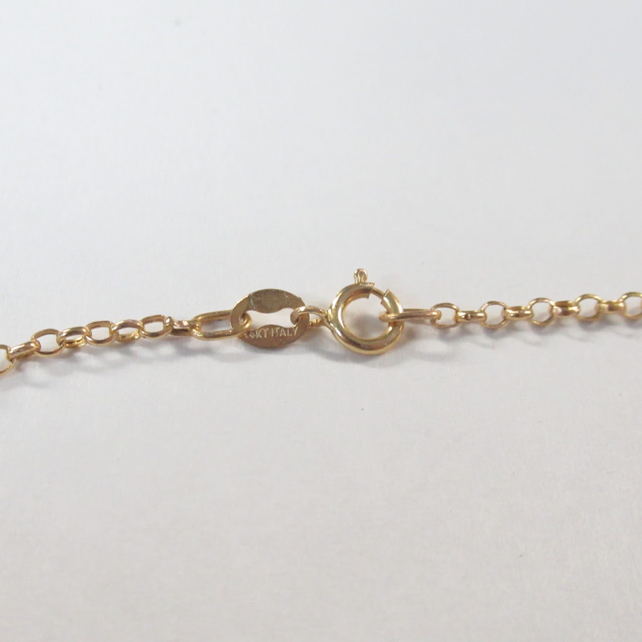 14K Gold Italian Chain Necklace