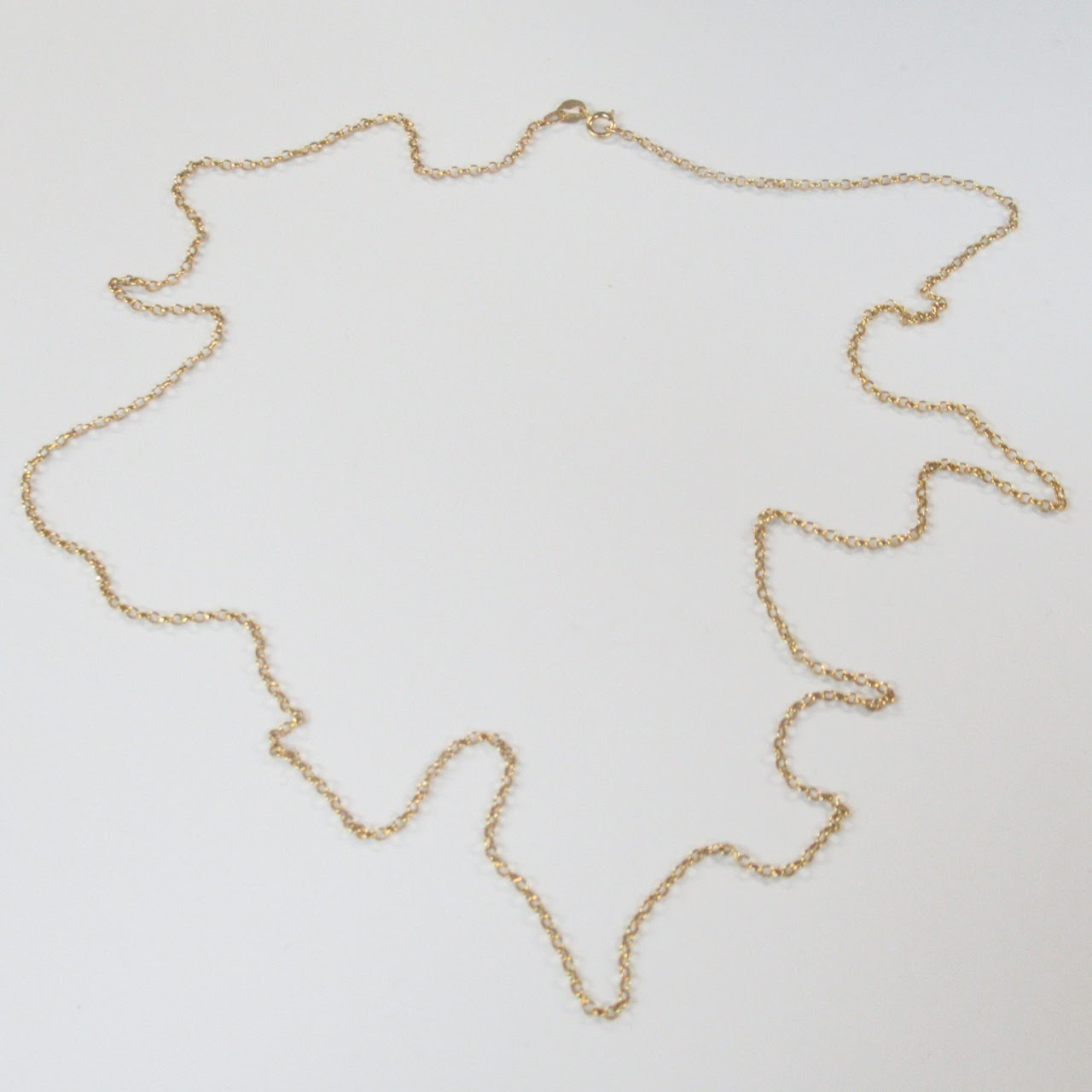 14K Gold Italian Chain Necklace