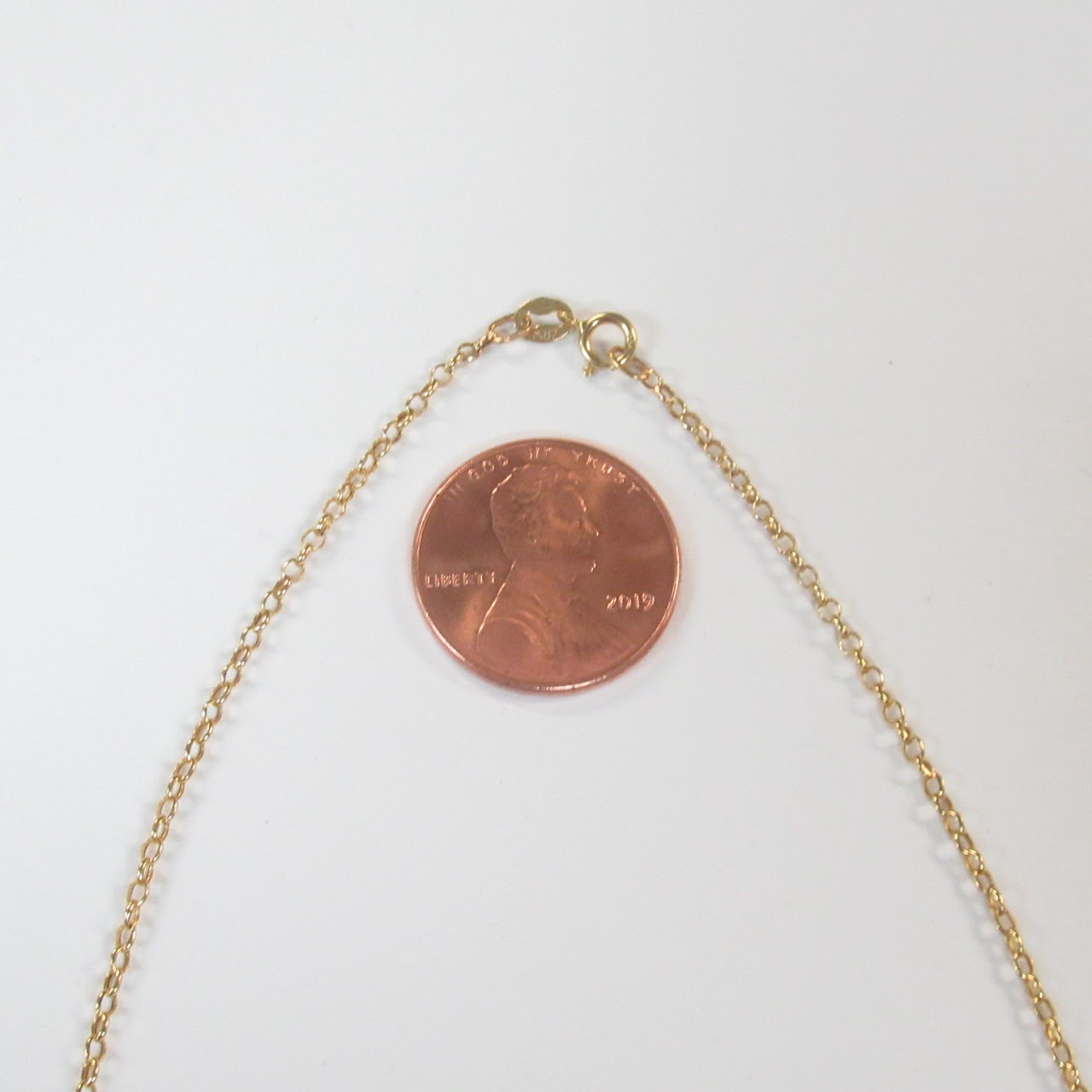 14K Gold Italian Chain Necklace