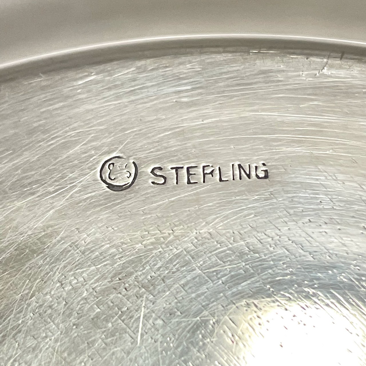 Sterling Silver Rimmed Bowl