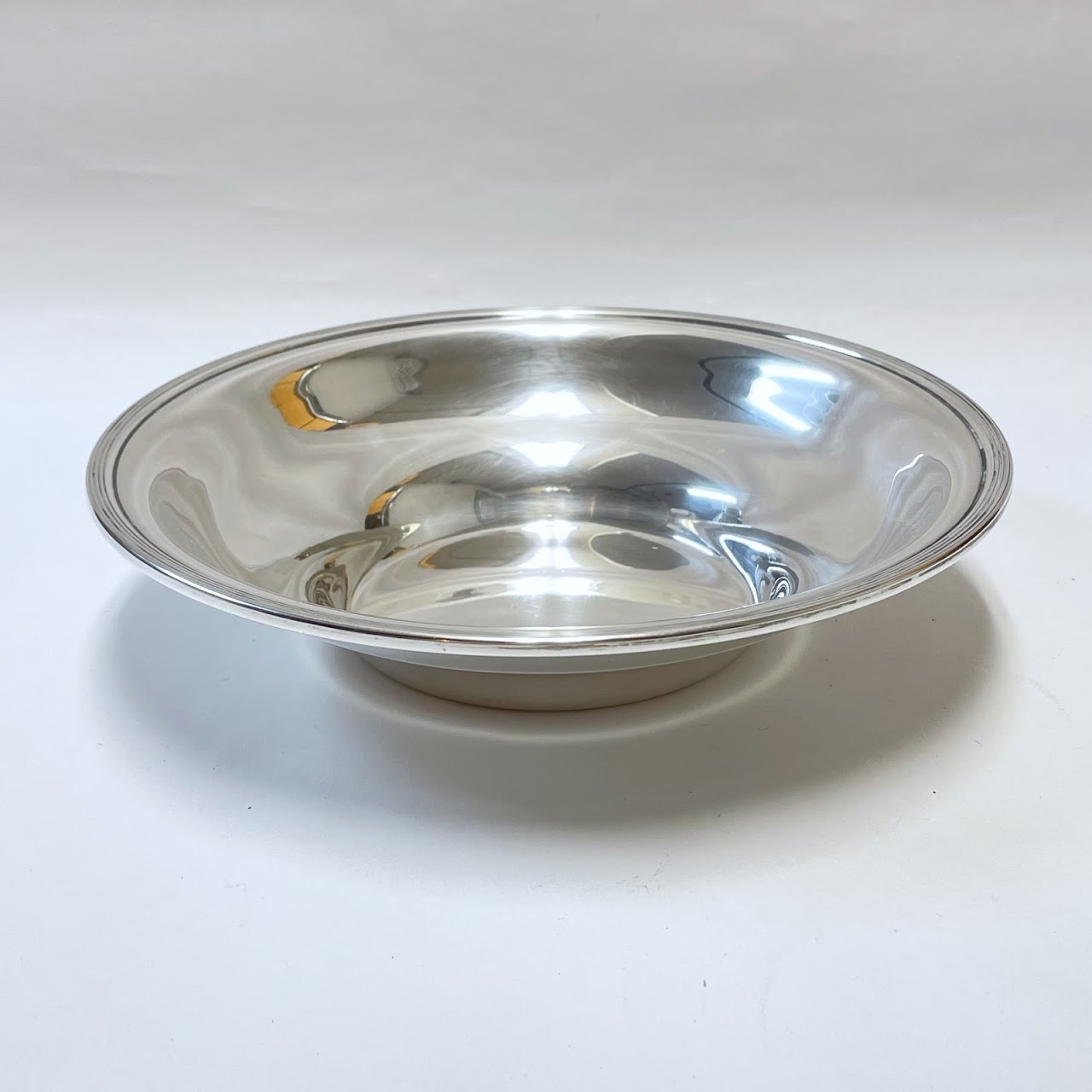 Sterling Silver Rimmed Bowl