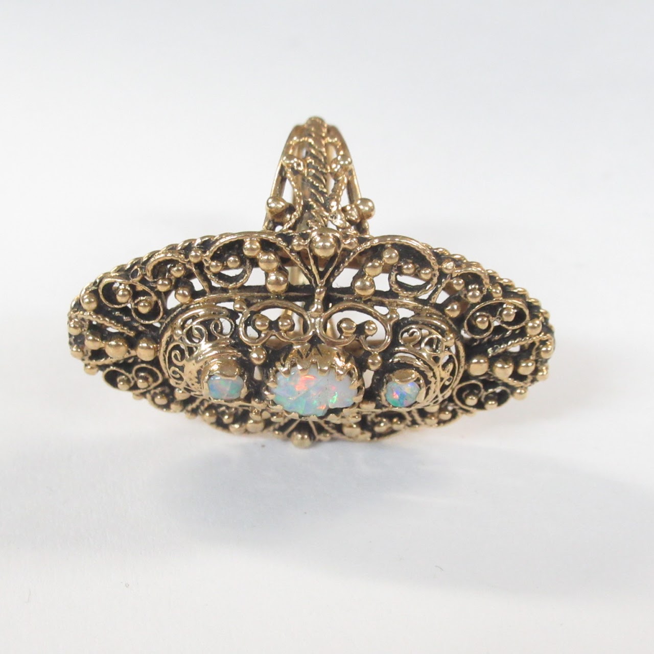 14K Gold and Opal Ring