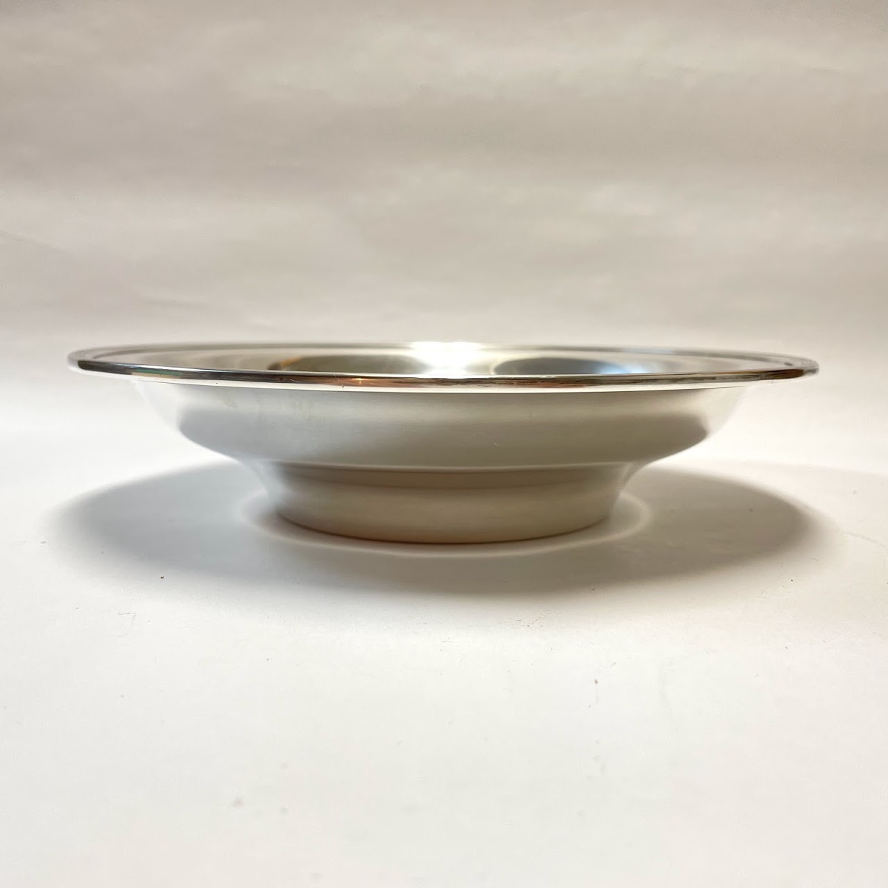 Sterling Silver Rimmed Bowl