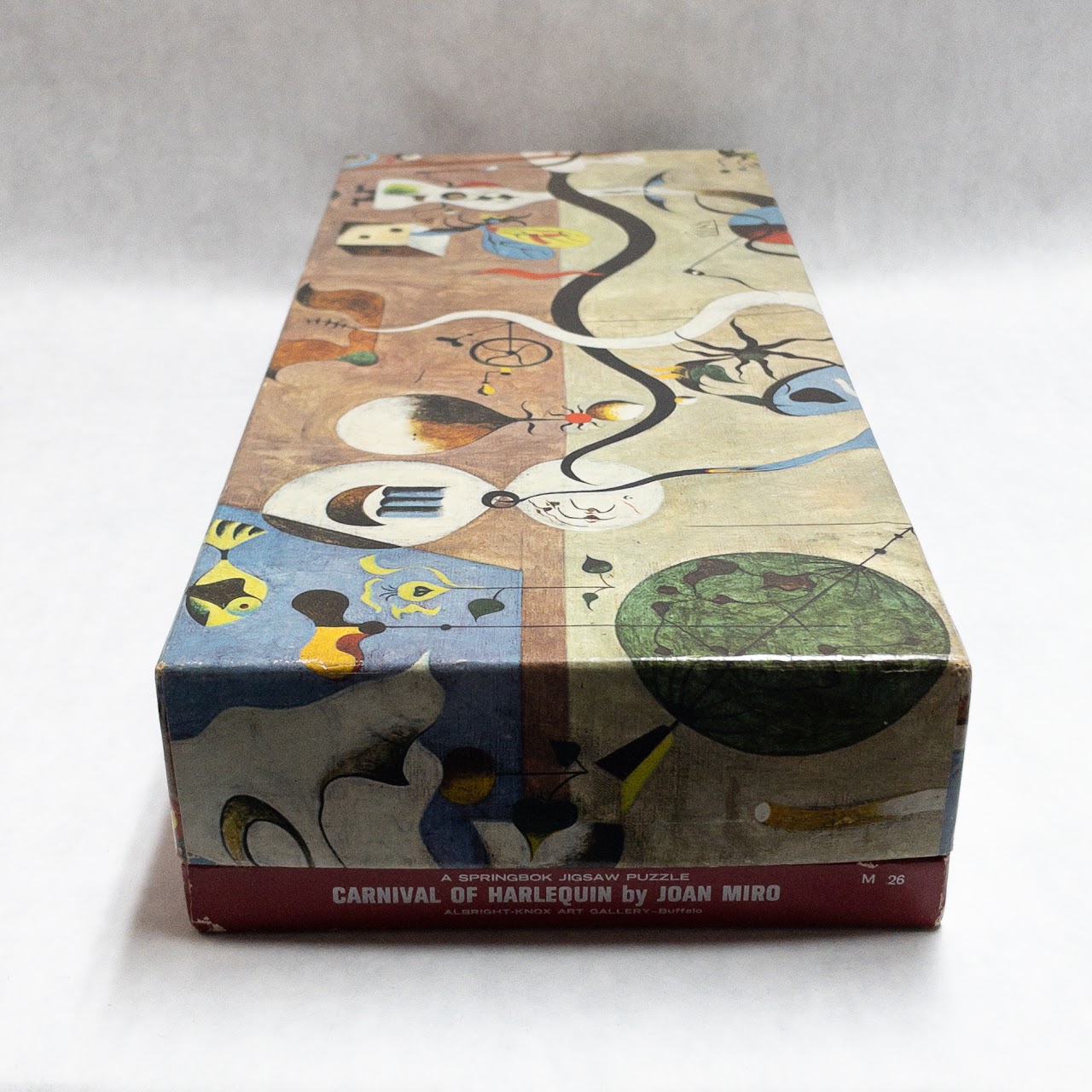 Joan Miró 'Carnival of Harlequin' Vintage Jigsaw Puzzle & Poster Boxed Set