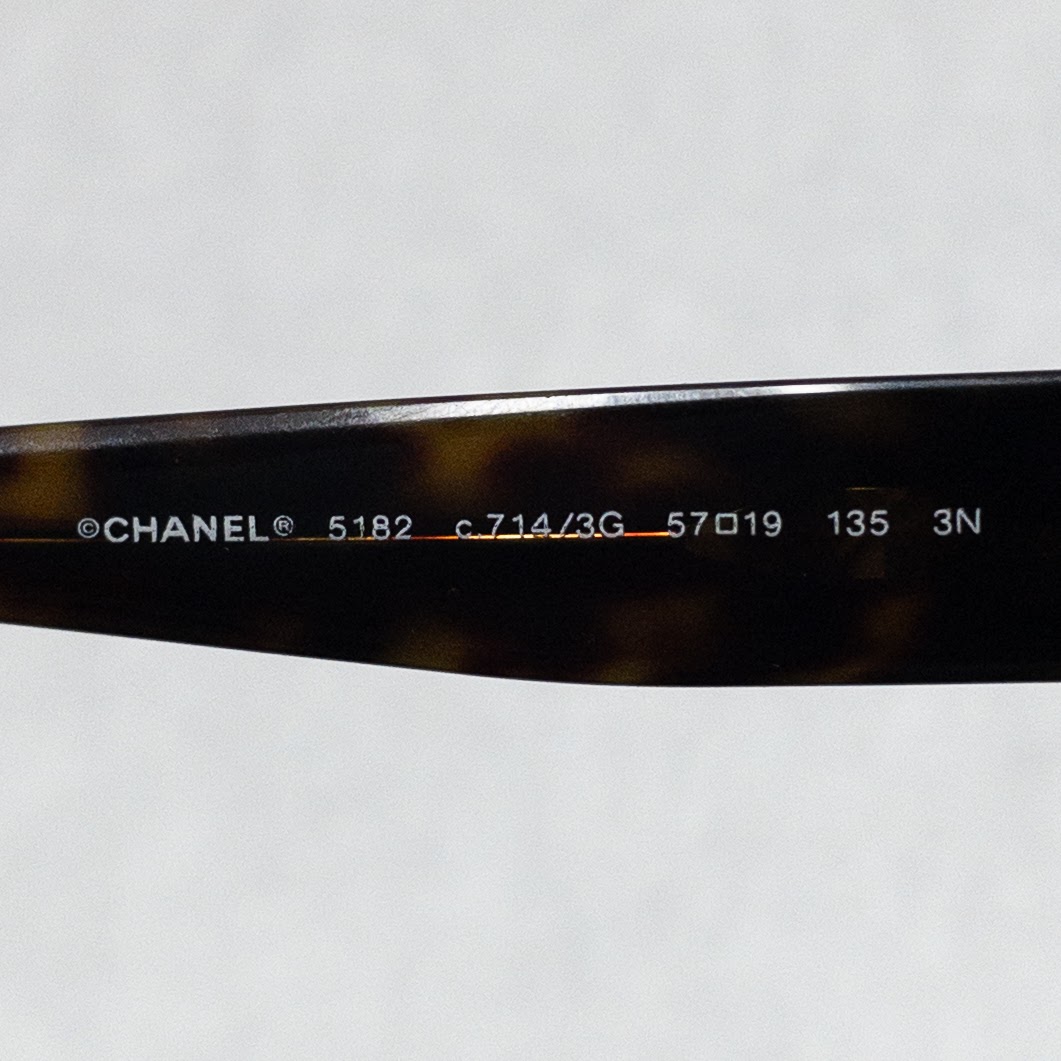 Chanel 'Tortoise'  Sunglasses