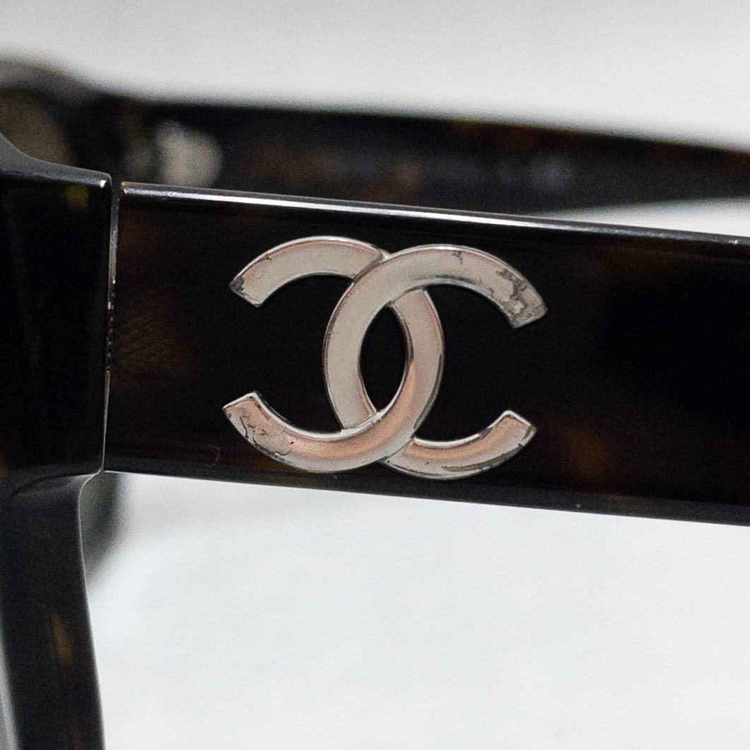 Chanel 'Tortoise'  Sunglasses